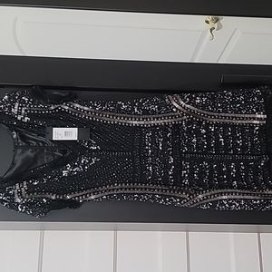 Truly stunning Parker Sequin Evening Dress